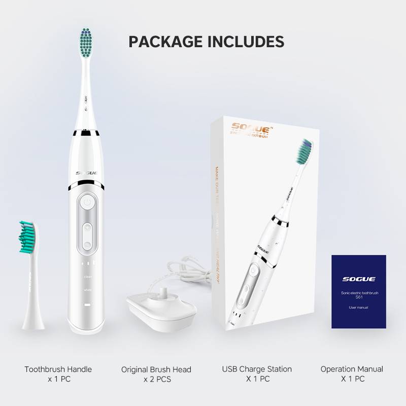 USB Charge 3 Speeds Electric Toothbrush