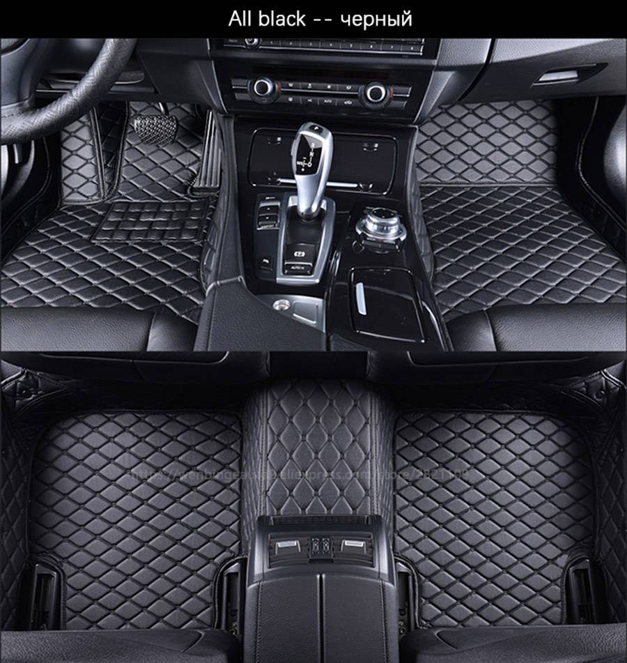 Luxury Artificial Leather Car Floor Mat | Leshopp