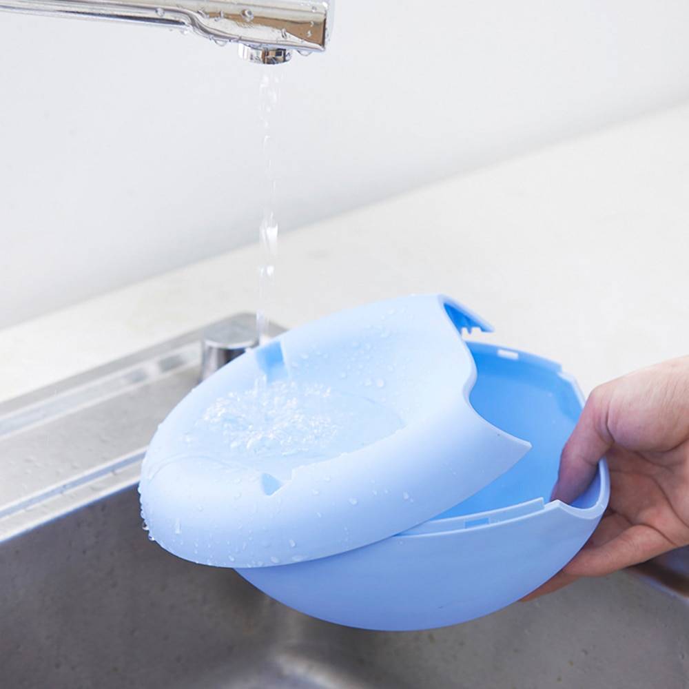 Lazy Snack Bowl Best Sellers Home Supplies Kitchen Color : Red|Green|Pink|Blue Lazy Snack Bowl Best Sellers Home Supplies Kitchen