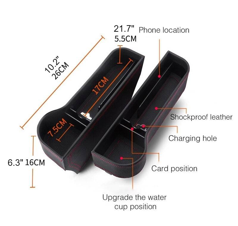 Multifunctional Car Seat Organizer Auto Supplies Seat : Left|Right|Left + Right (Best Price) Multifunctional Car Seat Organizer Auto Supplies