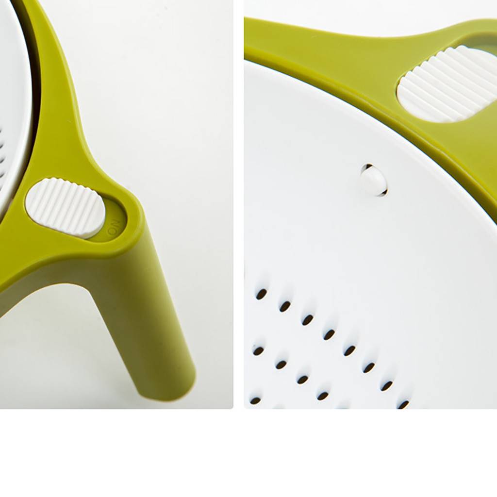 Double Drain Strainer Basket