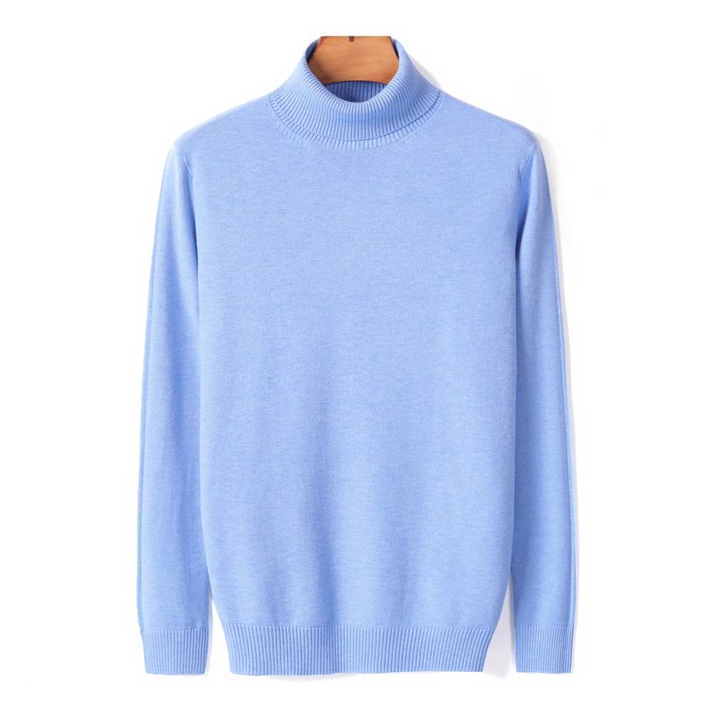 Autumn Winter Men's Turtleneck Sweater Pullover