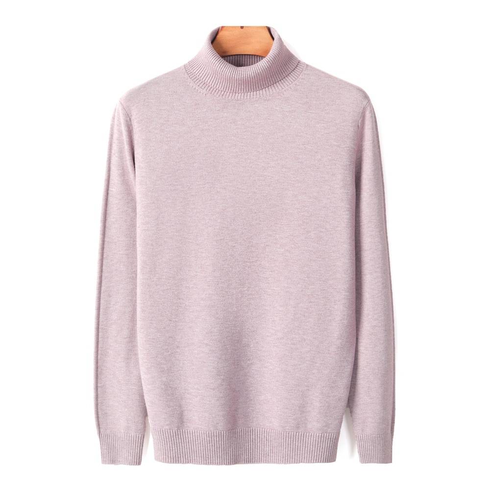 Autumn Winter Men's Turtleneck Sweater Pullover