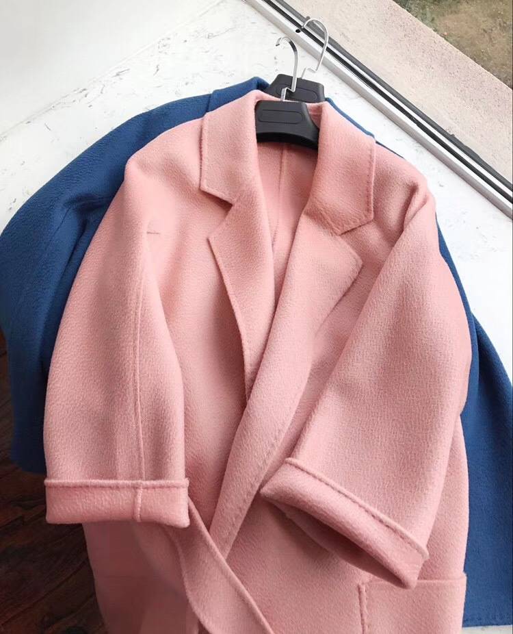 New Women's Cashmere Wool Coat