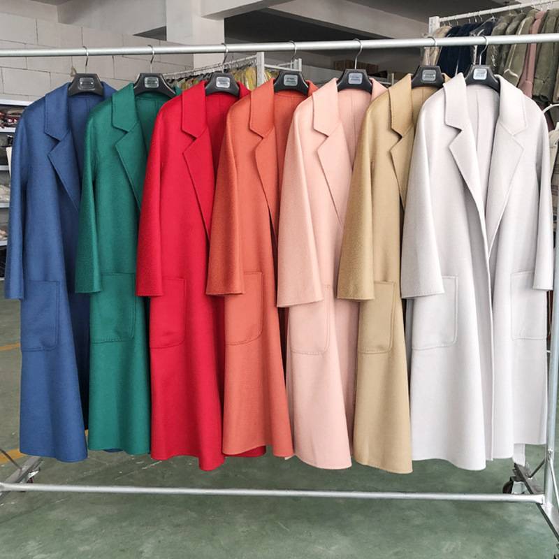 New Women's Cashmere Wool Coat
