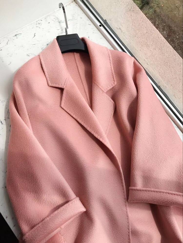 New Women's Cashmere Wool Coat