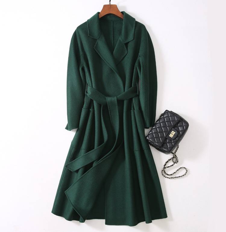 New Women's Cashmere Wool Coat