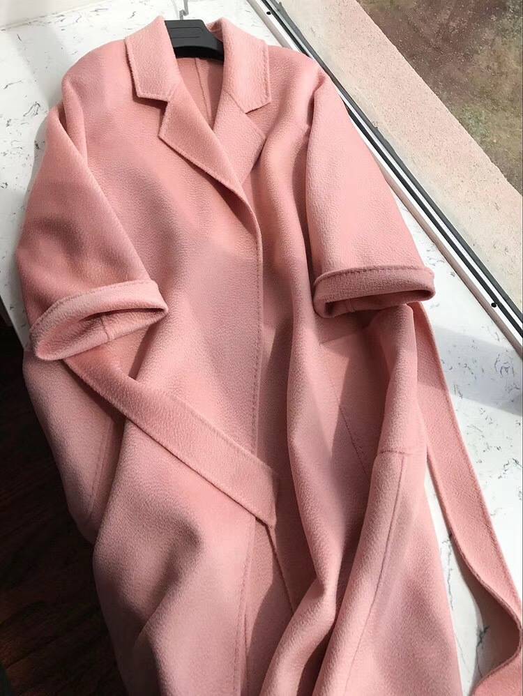 New Women's Cashmere Wool Coat