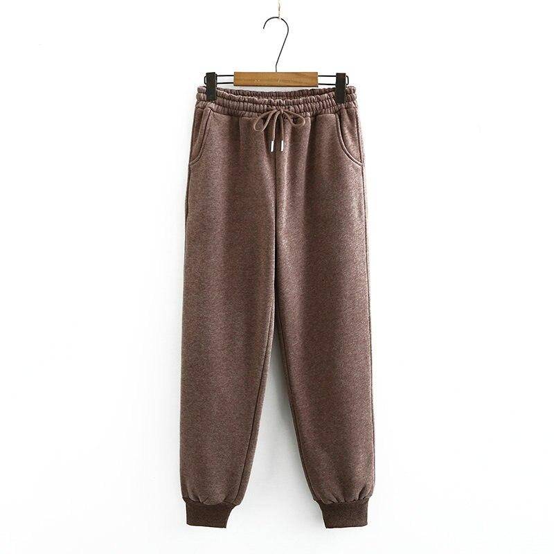 Women Thick Fleece 100% Cotton Hoodie and Pants Set