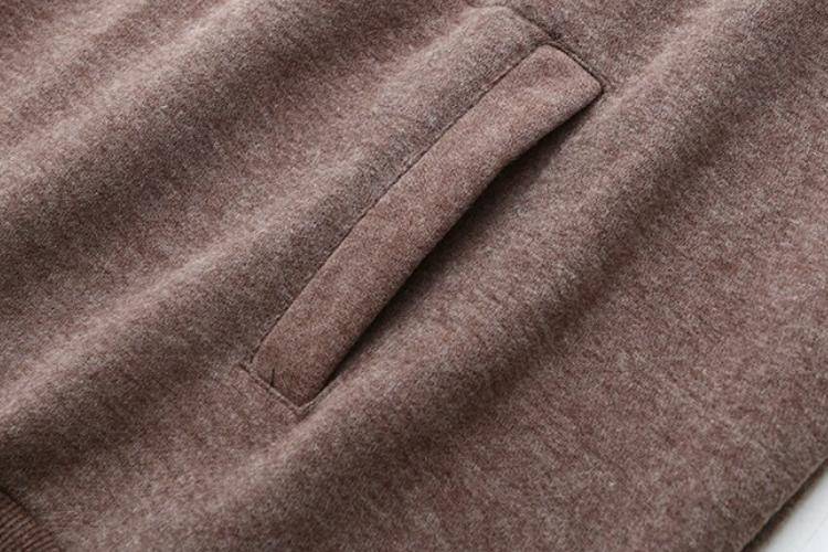 Women Thick Fleece 100% Cotton Hoodie and Pants Set