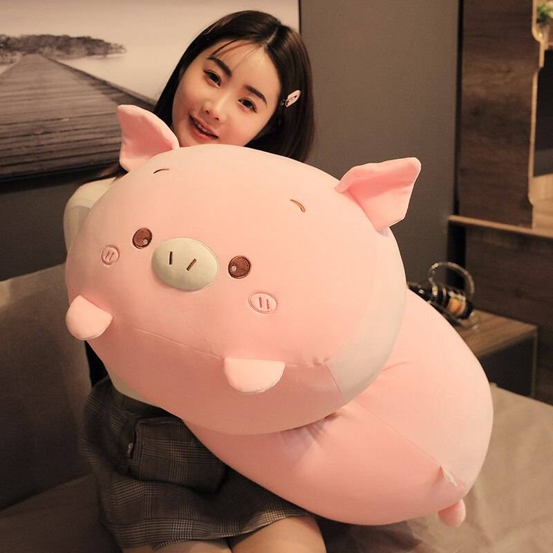 28cm/60cm/85cm Kawaii Soft Plush Pillow Stuffed Animal Pillow Toy