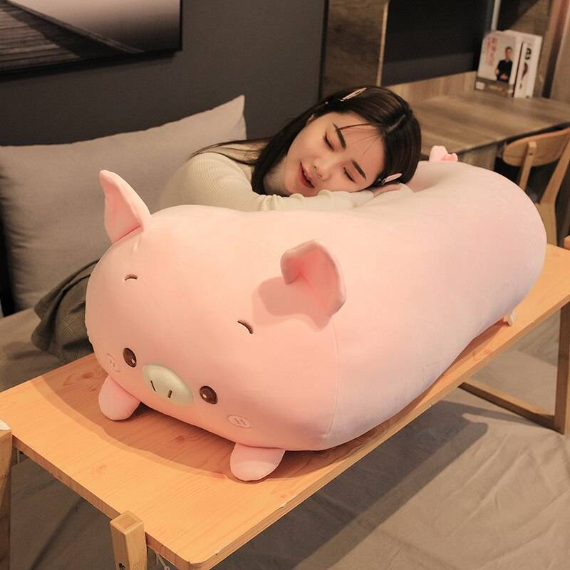 28cm/60cm/85cm Kawaii Soft Plush Pillow Stuffed Animal Pillow Toy