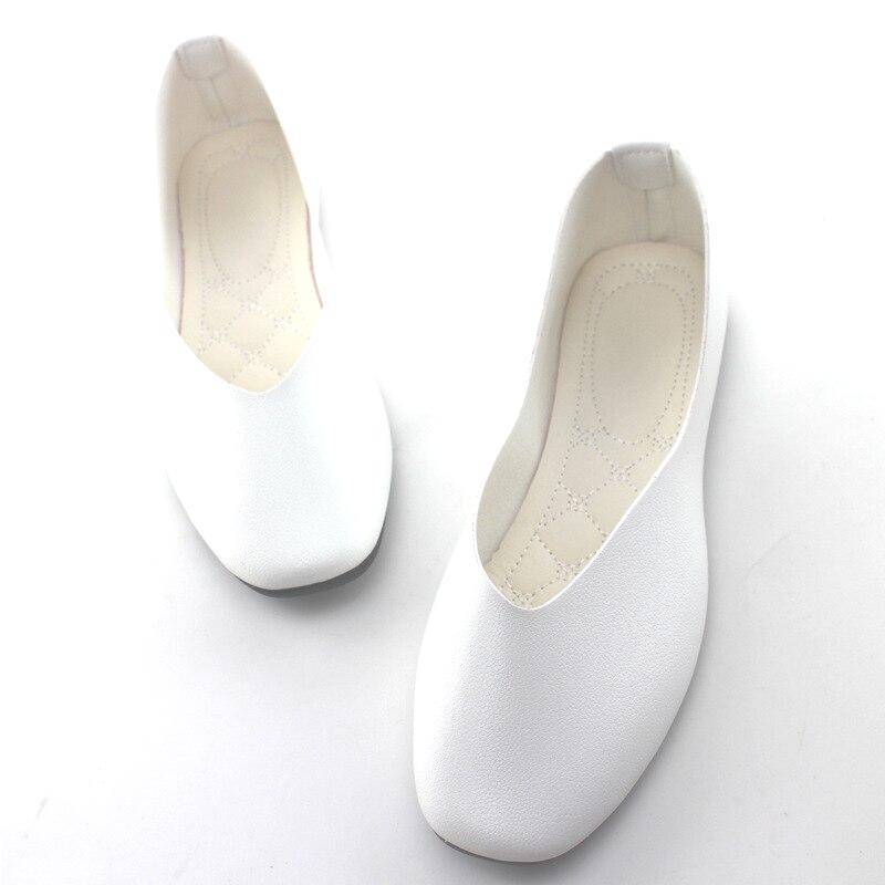 Big Size Women Flats Candy Color Shoes Woman Loafers Square Toe Spring Autumn Flat Casual Shoes Comfortable Plus Size 35-42 Big Size Women Flats Candy Color Shoes Woman Loafers Square Toe Spring Autumn Flat Casual Shoes Comfortable Plus Size 35-42