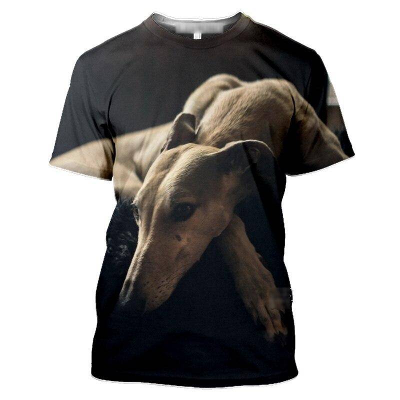 LIASOSO Greyhound Men's Tshirt 3D Print Cool Dog Animal T-shirt Summer Casual Shirt Harajuku Hip Hop Clothing Streetwear Tops LIASOSO Greyhound Men's Tshirt 3D Print Cool Dog Animal T-shirt Summer Casual Shirt Harajuku Hip Hop Clothing Streetwear Tops