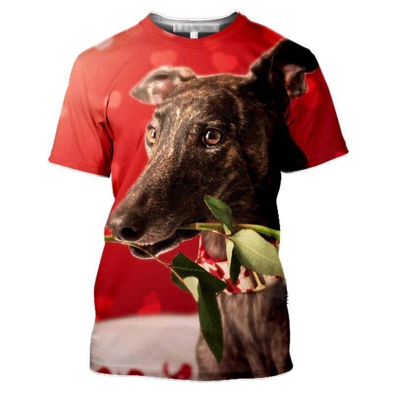 LIASOSO Greyhound Men's Tshirt 3D Print Cool Dog Animal T-shirt Summer Casual Shirt Harajuku Hip Hop Clothing Streetwear Tops LIASOSO Greyhound Men's Tshirt 3D Print Cool Dog Animal T-shirt Summer Casual Shirt Harajuku Hip Hop Clothing Streetwear Tops