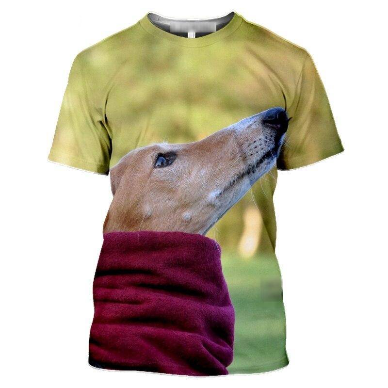 LIASOSO Greyhound Men's Tshirt 3D Print Cool Dog Animal T-shirt Summer Casual Shirt Harajuku Hip Hop Clothing Streetwear Tops LIASOSO Greyhound Men's Tshirt 3D Print Cool Dog Animal T-shirt Summer Casual Shirt Harajuku Hip Hop Clothing Streetwear Tops