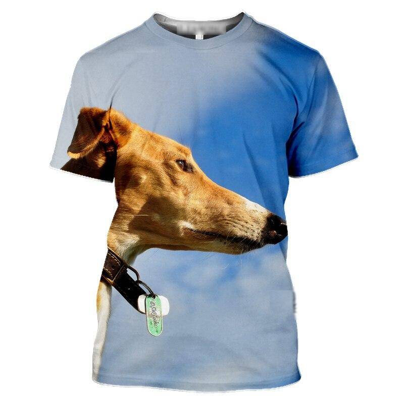 LIASOSO Greyhound Men's Tshirt 3D Print Cool Dog Animal T-shirt Summer Casual Shirt Harajuku Hip Hop Clothing Streetwear Tops LIASOSO Greyhound Men's Tshirt 3D Print Cool Dog Animal T-shirt Summer Casual Shirt Harajuku Hip Hop Clothing Streetwear Tops