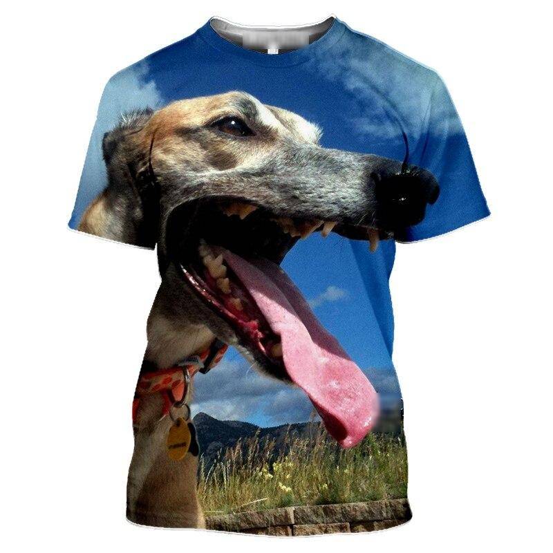 LIASOSO Greyhound Men's Tshirt 3D Print Cool Dog Animal T-shirt Summer Casual Shirt Harajuku Hip Hop Clothing Streetwear Tops LIASOSO Greyhound Men's Tshirt 3D Print Cool Dog Animal T-shirt Summer Casual Shirt Harajuku Hip Hop Clothing Streetwear Tops