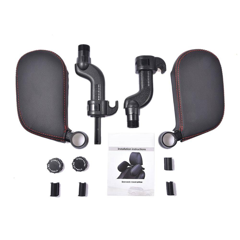 Car Seat Headrest Pillow Auto Supplies Color : Black|Beige Car Seat Headrest Pillow Auto Supplies