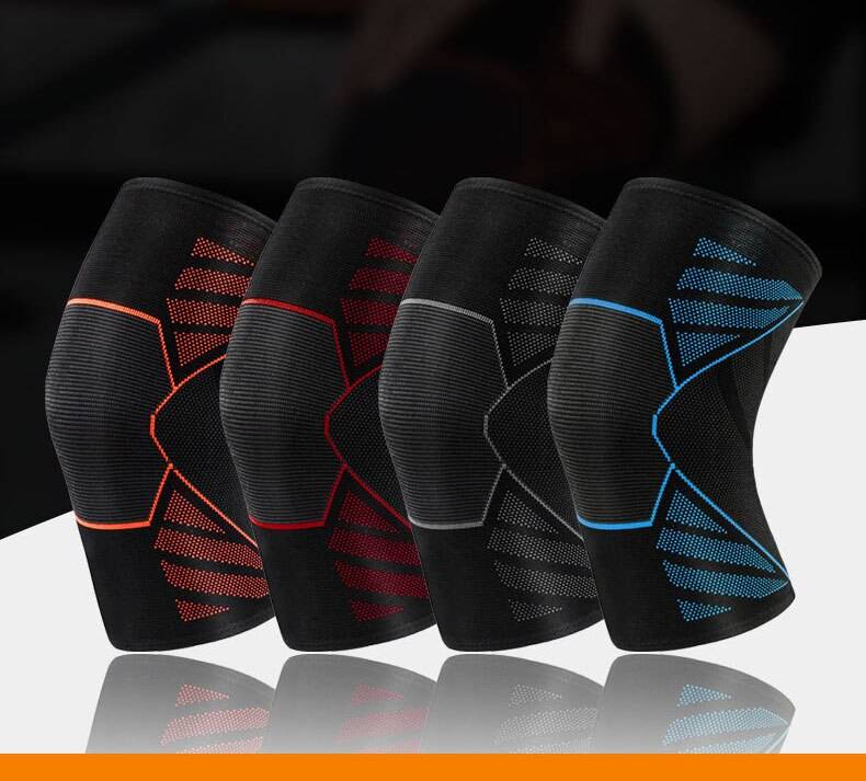 1 PCS Elastic Nylon Elbow Knee Pads Gym Fitness Protector Support Patella Guard Compression Elbow Knee Sleeve Brace Kneepad