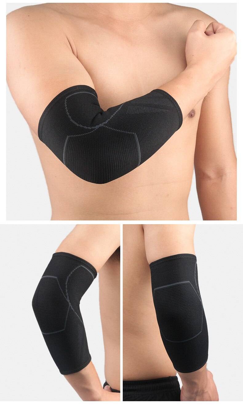 1 PCS Elastic Nylon Elbow Knee Pads Gym Fitness Protector Support Patella Guard Compression Elbow Knee Sleeve Brace Kneepad