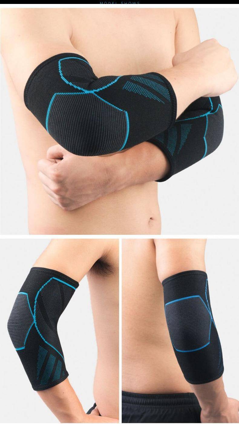 1 PCS Elastic Nylon Elbow Knee Pads Gym Fitness Protector Support Patella Guard Compression Elbow Knee Sleeve Brace Kneepad