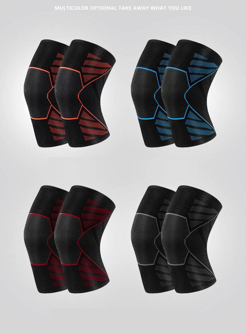 1 PCS Elastic Nylon Elbow Knee Pads Gym Fitness Protector Support Patella Guard Compression Elbow Knee Sleeve Brace Kneepad