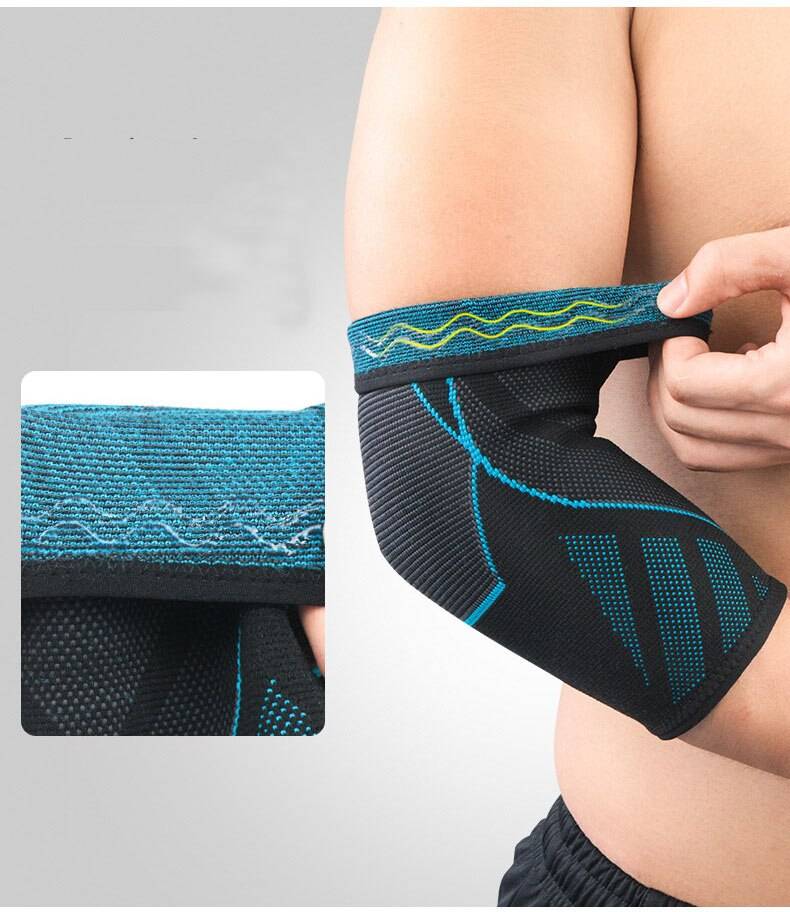 1 PCS Elastic Nylon Elbow Knee Pads Gym Fitness Protector Support Patella Guard Compression Elbow Knee Sleeve Brace Kneepad