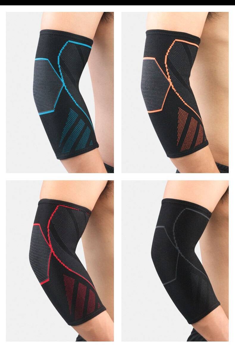 1 PCS Elastic Nylon Elbow Knee Pads Gym Fitness Protector Support Patella Guard Compression Elbow Knee Sleeve Brace Kneepad