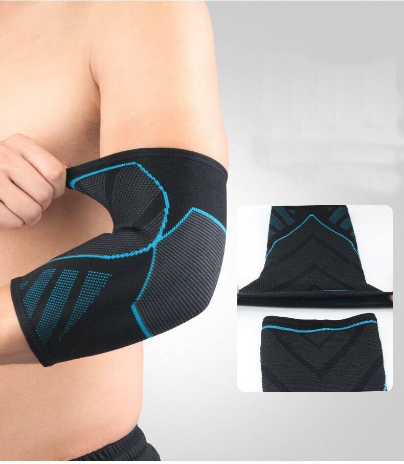1 PCS Elastic Nylon Elbow Knee Pads Gym Fitness Protector Support Patella Guard Compression Elbow Knee Sleeve Brace Kneepad
