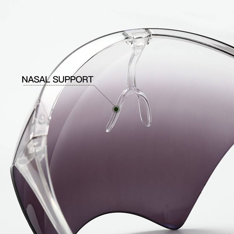1PC Colorful/Transparent Protective Mask Full Face Shield Dustproof Goggles Safety Glasses Anti-spray Mask Riding Visor With Box 1PC Colorful/Transparent Protective Mask Full Face Shield Dustproof Goggles Safety Glasses Anti-spray Mask Riding Visor With Box