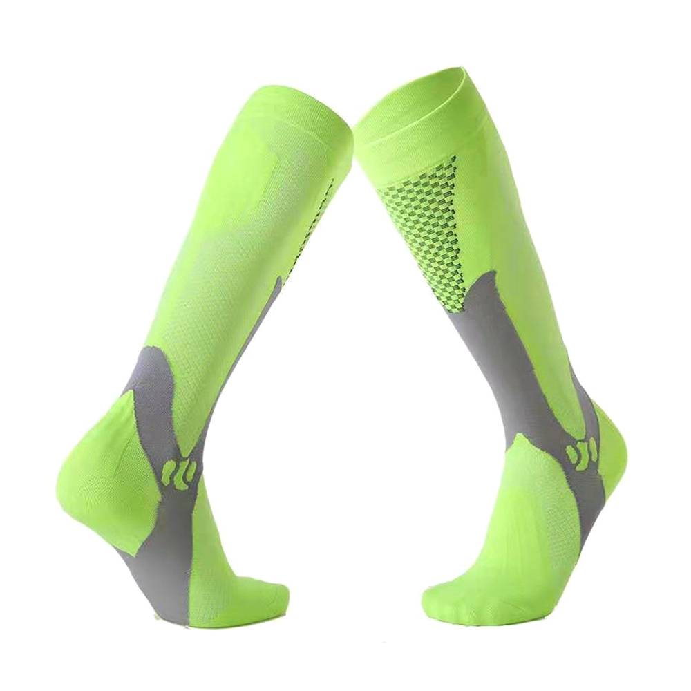 Leg Support Stretch Pression Socks Men Women Running Athletic Medical Pregnancy Travel Football Breathable Adult Sports Socks