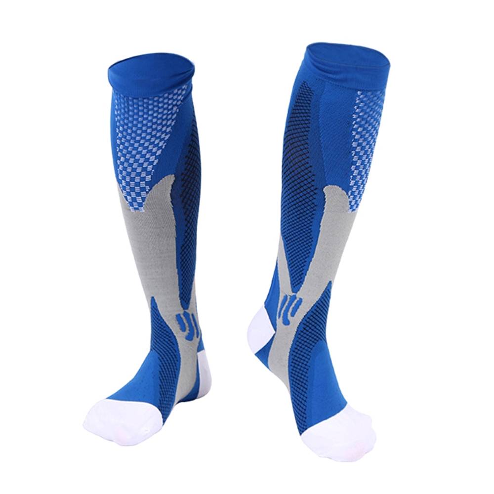 Leg Support Stretch Pression Socks Men Women Running Athletic Medical Pregnancy Travel Football Breathable Adult Sports Socks