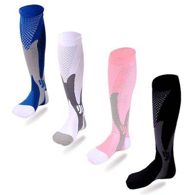 Compression Socks for Women and Men Medical Sports Travel Clothing and Accessories Fitness and Workout Health Accessories Health and Beauty Men Women