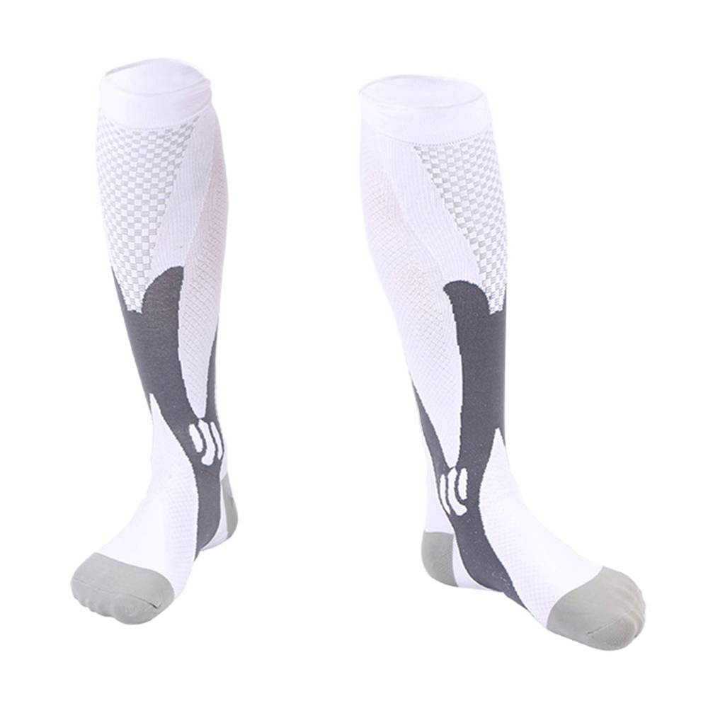 Leg Support Stretch Pression Socks Men Women Running Athletic Medical Pregnancy Travel Football Breathable Adult Sports Socks