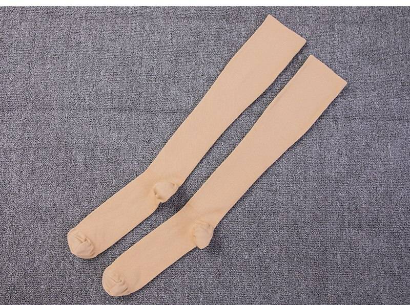 6 Pairs/Lot Compression Socks for Women and Men Relief Leg Pain Prevent Varicose Veins Fit Leg Edema Patients, Athletic, Running