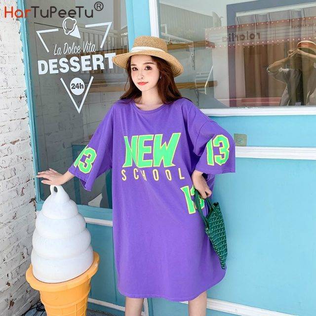 T Shirt Loose Cotton Dress Clothing and Accessories Women