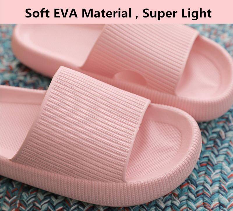Thick Platform Slippers Women Indoor Bathroom Slipper Soft EVA Anti-slip Lovers Home Floor Slides Ladies Summer Shoes SH426