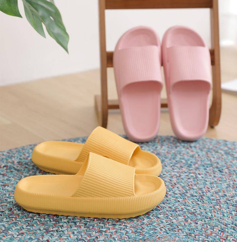 Thick Platform Slippers Women Indoor Bathroom Slipper Soft EVA Anti-slip Lovers Home Floor Slides Ladies Summer Shoes SH426