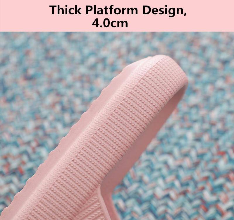 Thick Platform Slippers Women Indoor Bathroom Slipper Soft EVA Anti-slip Lovers Home Floor Slides Ladies Summer Shoes SH426