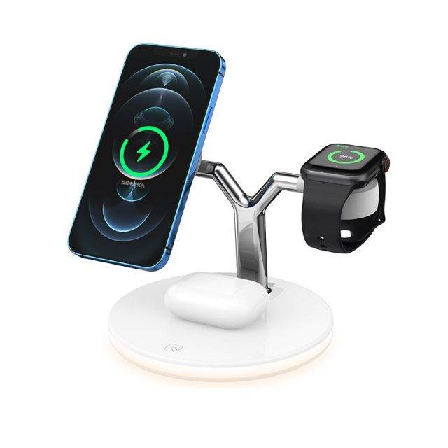 3 in 1 Wireless Charging Station Accessories Electronics Gadgets Home Accessories and Essentials