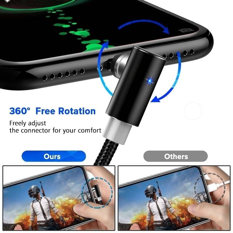 Indestructible Magnetic 3-in-1 Charging Cable