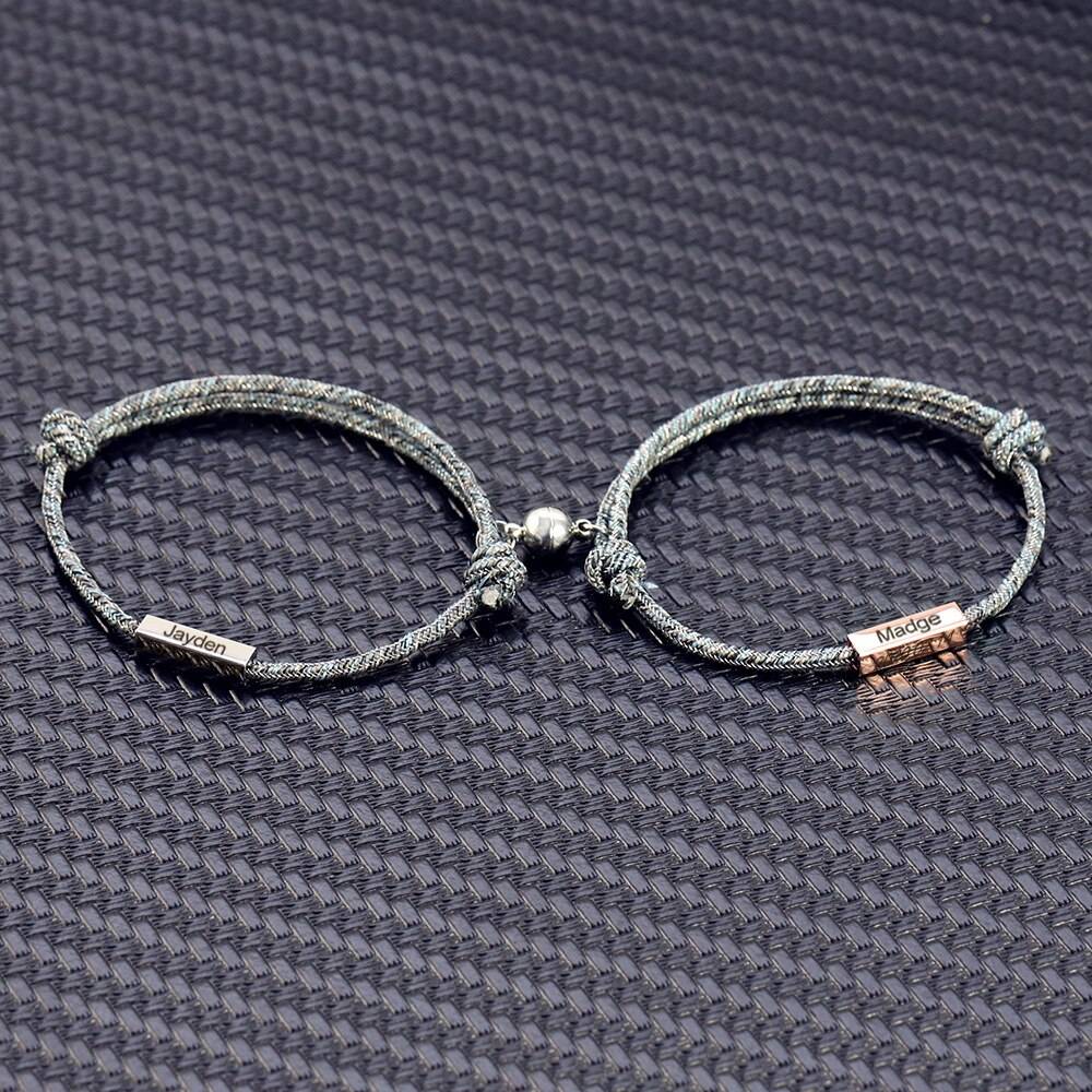 Magnetic Couple Bracelet