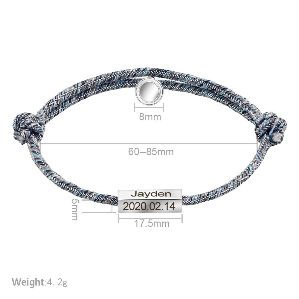Magnetic Couple Bracelet