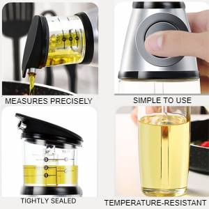 scaled oil dispenser