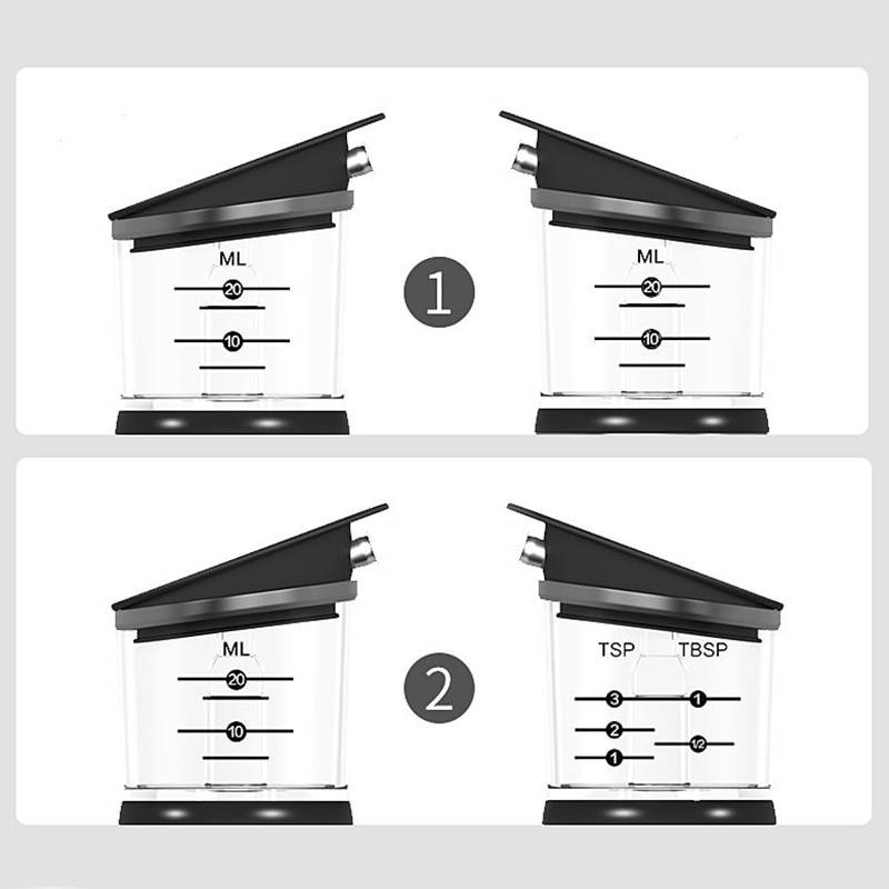 Scaled Oil Dispenser Home Supplies Kitchen Color : Red|Gray Scaled Oil Dispenser Home Supplies Kitchen