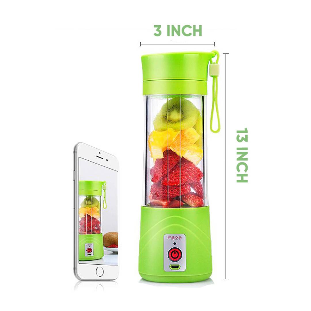 13-Ounce USB-Rechargeable Fruit Blender Best Sellers Home Accessories and Essentials Home Supplies Kitchen Color : Purple|Blue|Pink|Green 13-Ounce USB-Rechargeable Fruit Blender Best Sellers Home Accessories and Essentials Home Supplies Kitchen