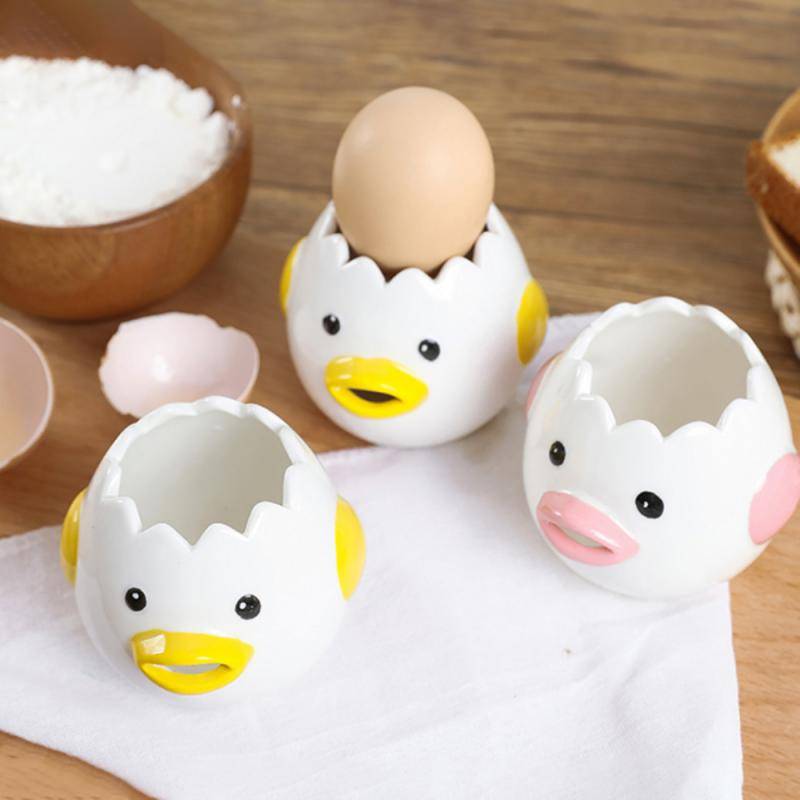 Egg Yolk White Separator Ceramic Chick | Leshopp