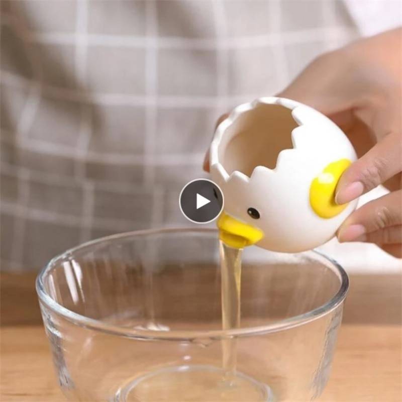 Creative Cartoon Chicken Egg Yolk White Separator Ceramic Cartoon Chick Egg Separator Dining Cooking Hand Gadget Divider Kitchen Ships From : China|United States Creative Cartoon Chicken Egg Yolk White Separator Ceramic Cartoon Chick Egg Separator Dining Cooking Hand Gadget Divider Kitchen