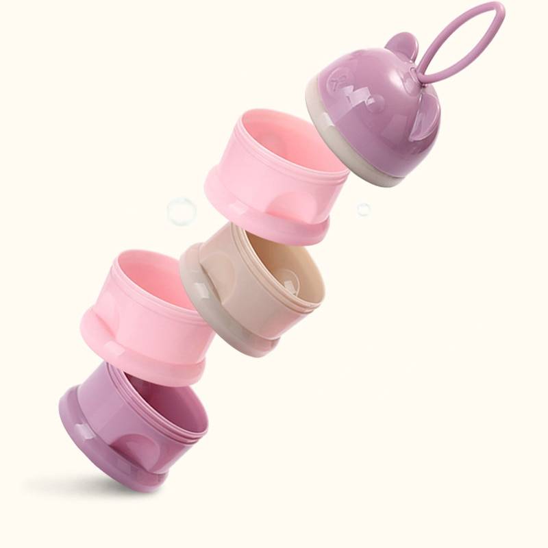 Baby Powder Container Color : Green|Purple Baby Powder Container